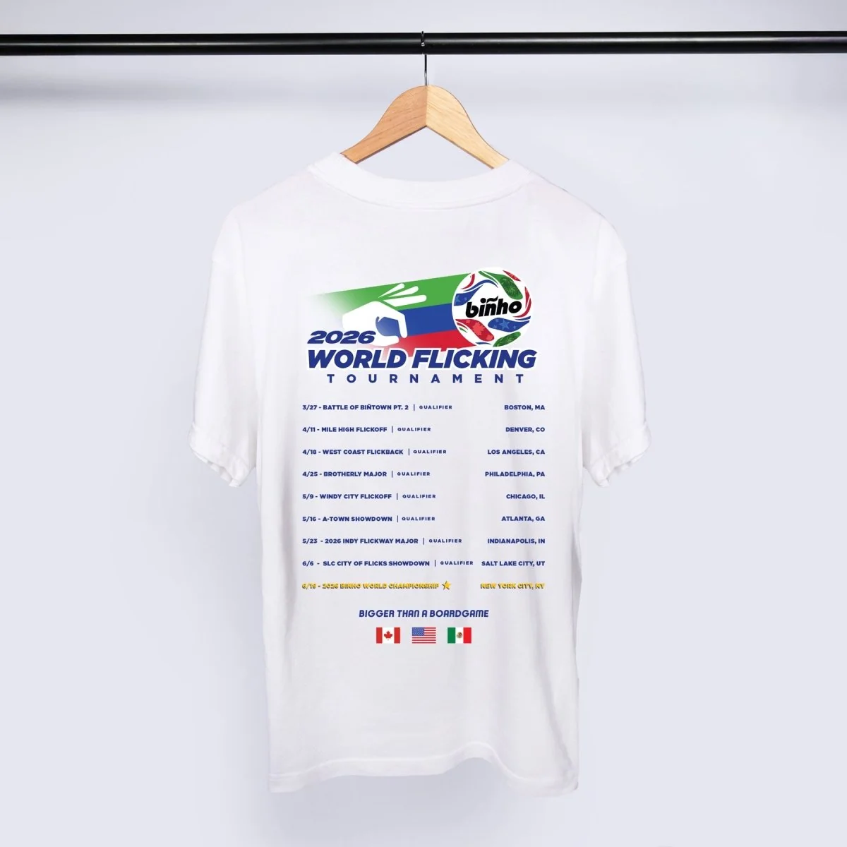 World Flickin Tournament T-Shirt - Image 2